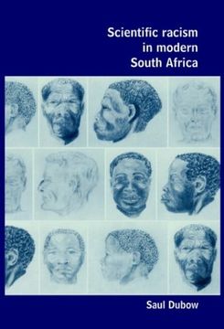 portada Scientific Racism in Modern South Africa Paperback (in English)