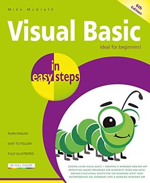 portada Visual Basic in Easy Steps: Updated for Visual Basic 2019 (en Inglés)
