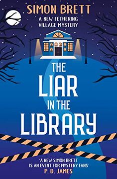 portada The Liar in the Library (Feathering Village Mysteries) (en Inglés)