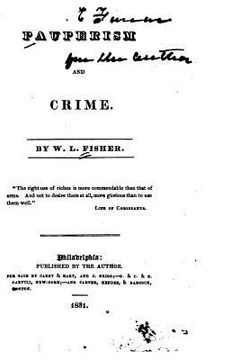 portada Pauperism and Crime (en Inglés)