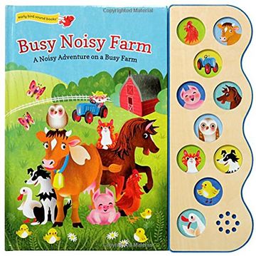 portada Busy Noisy Farm (10 Button Sound) (en Inglés)