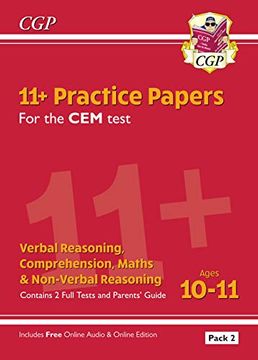 portada New 11+ cem Practice Papers: Ages 10-11 - Pack 2 (en Inglés)