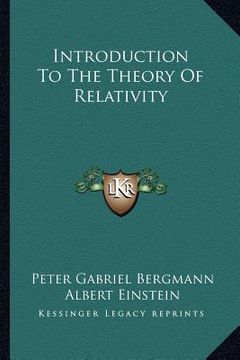 portada introduction to the theory of relativity
