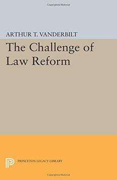 portada The Challenge of law Reform (Princeton Legacy Library) (en Inglés)