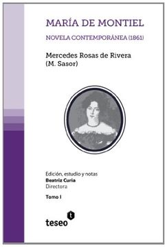 portada María de Montiel: Novela contemporánea (1861)