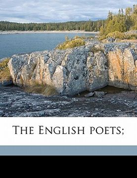 portada the english poets; (en Inglés)