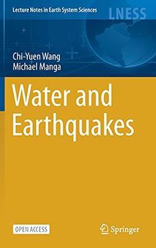portada Water and Earthquakes (Lecture Notes in Earth System Sciences) (in English)