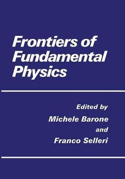 portada Frontiers of Fundamental Physics (en Inglés)