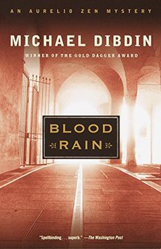 portada Blood Rain: An Aurelio zen Mystery (Vintage Crime 