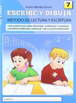 portada Escribe y dibuja: Cuaderno 7 (in Spanish)
