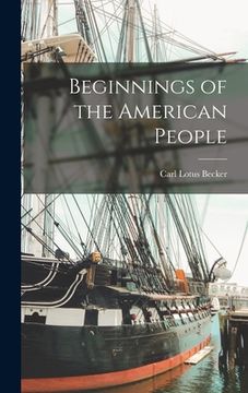 portada Beginnings of the American People (in English)