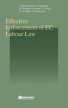 portada effective enforcement of ec labour law (en Inglés)