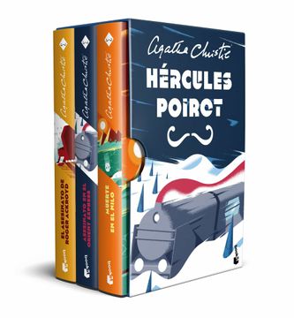 portada Estuche Hércules Poirot (Biblioteca Agatha Christie)