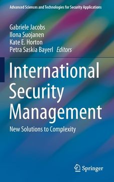 portada International Security Management: New Solutions to Complexity (en Inglés)