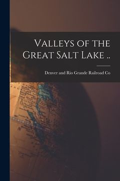 portada Valleys of the Great Salt Lake .. (in English)