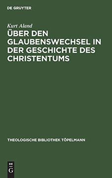 portada Über den Glaubenswechsel in der Geschichte des Christentums (en Alemán)