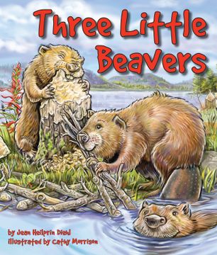 portada Three Little Beavers (en Inglés)