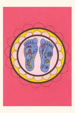 portada Vintage Journal Buddha's Footprints (en Inglés)