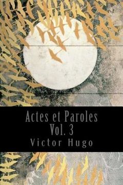portada Actes et Paroles - Vol. 3 (en Francés)