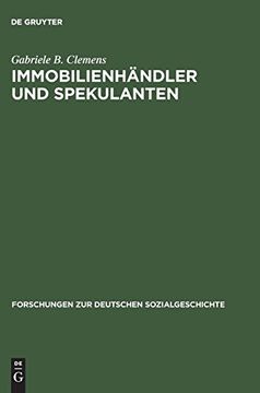 portada Immobilienhändler und Spekulanten (en Alemán)