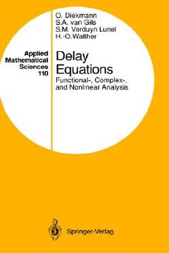 portada delay equations: functional-, complex-, and nonlinear analysis (en Inglés)