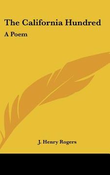 portada the california hundred: a poem (en Inglés)