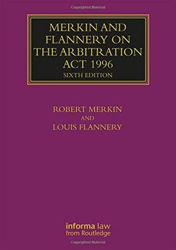 portada Merkin and Flannery on the Arbitration ACT 1996 (en Inglés)