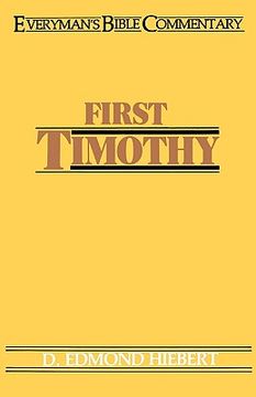 portada first timothy- everyman's bible commentary (en Inglés)