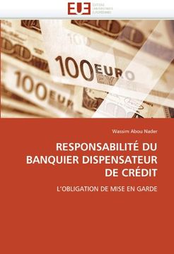 portada Responsabilite Du Banquier Dispensateur de Credit