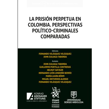 portada La Prision Perpetua en Colombia (in Spanish)