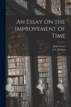 portada An Essay on the Improvement of Time