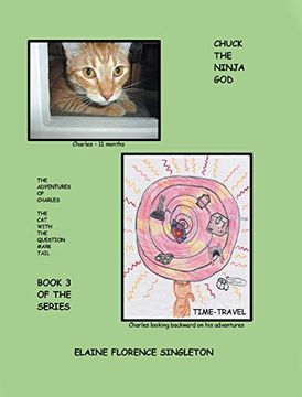 portada Chuck the Ninja God: The Adventures of Charles the cat With the Question Mark Tail (in English)