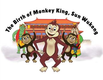 portada The Birth of Monkey King, Sun Wukong (en Inglés)