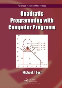 portada Quadratic Programming With Computer Programs (Advances in Applied Mathematics) (en Inglés)