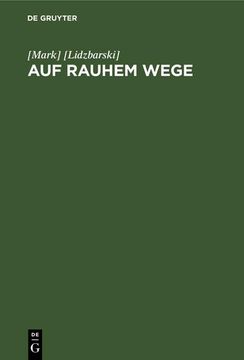 portada Auf Rauhem Wege (en Alemán)