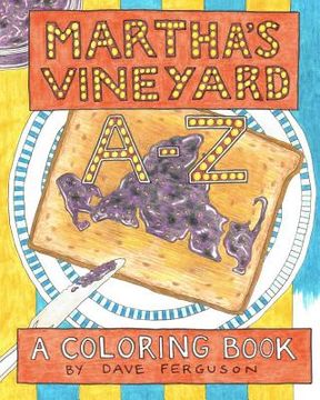 portada Martha's Vineyard A to Z: A Coloring Book