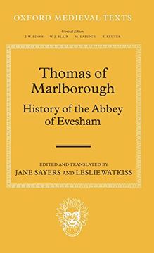 portada Thomas of Marlborough: History of the Abbey of Evesham (Oxford Medieval Texts) (en Inglés)