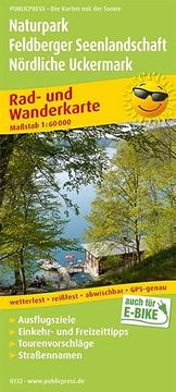portada Naturpark Feldberger Seenlandschaft - Nördliche Uckermark 1: 60 000 (en Alemán)