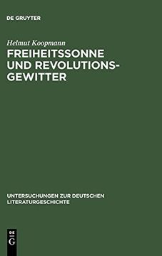 portada Freiheitssonne und Revolutionsgewitter (in German)