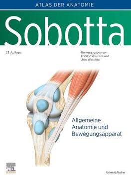 portada Sobotta, Atlas der Anatomie Band 1 Allgemeine Anatomie und Bewegungsapparat (en Alemán)