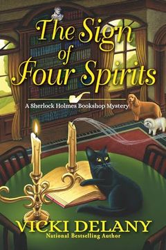 portada The Sign of Four Spirits (a Sherlock Holmes Bookshop Mystery) (en Inglés)