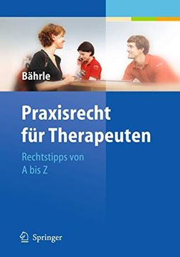 portada Praxisrecht für Therapeuten: Rechtstipps von a bis z (en Alemán)