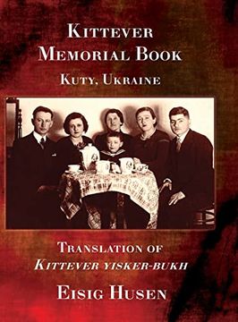 portada Kittever Memorial Book (en Inglés)
