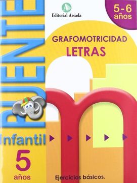 portada Puente. Letras. Cuaderno de Grafomotricidad. E. I. 5 (Puente Infantil) (in Spanish)