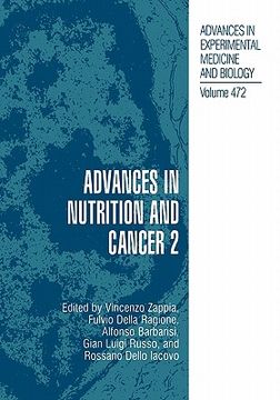 portada advances in nutrition and cancer 2 (en Inglés)