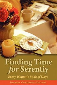 portada finding time for serenity: every woman's book of days (en Inglés)
