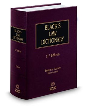 portada Black’S law Dictionary, 11Th Edition (in English)