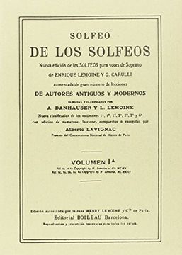 portada Solfeo de los Solfeos 1ºa (in Spanish)