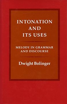 portada Intonation and its Uses: Melody in Grammar and Discourse (in English)