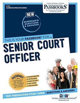 portada Senior Court Officer (Career Examination) 